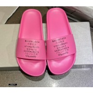 Balenciaga Logo Piscine Pool Slides Sandals 28 2021