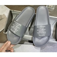 Balenciaga Logo Piscine Pool Slides Sandals 25 2021