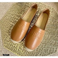 Dior Granville Espadrilles In Embossed Lambskin Khaki 2021