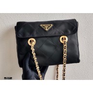 Prada Vintage Small Shoulder Bag 1BD625 Black 2021