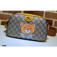 Kai x Gucci Small Shoulder Bag 574886 Teddy Bear 2021