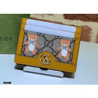 Kai x Gucci Card Case Wallet 660512 Teddy Bear 2021