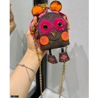 Louis Vuitton Wild Puppet Palm Springs Bear Bag Charm and Key Holder M67396