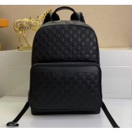 Louis Vuitton Damier Infini Leather Campus Backpack Bag N40306 Black