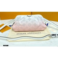 Louis Vuitton Mahina Perforated Leather Scala Mini Pouch Bag M80497 Gradient Pink 2021
