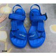 Off-White TREK Sandals Blue 2021