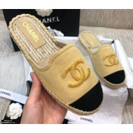 Chanel CC Logo Espadrilles Mules G37482 10 2021