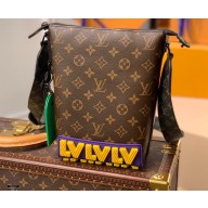 Louis Vuitton Monogram Canvas Cruiser Messenger Bag M57966 LV Rubber Signature 2021