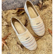 Dior Granville Espadrilles In Multicolor Metallic Thread Embroidered Cotton 2021