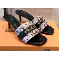 Louis Vuitton Monogram Studs Heel Revival Mules 04 2021