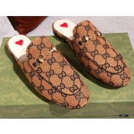 Gucci Princetown GG Multicolor Horsebit Slipper 01 2021