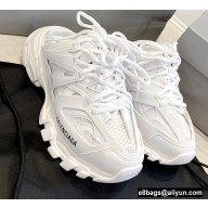 Balenciaga Track Mules White in Mesh and Nylon 2021