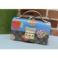 Gucci Padlock Mini Shoulder Bag 652683 Blue 2021