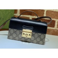 Gucci Padlock Mini Shoulder Bag 652683 Black 2021