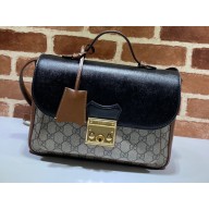 Gucci Padlock Small Shoulder Bag 644527 Black 2021