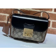 Gucci Padlock Mini Shoulder Bag 658487 Black 2021