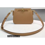 Fendi Touch Leather Bag Beige 2021