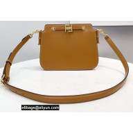 Fendi Touch Leather Bag Brown 2021