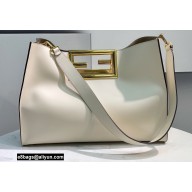 Fendi Way Medium Bag White 2021