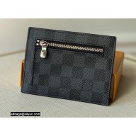 Louis Vuitton ID Card Holder Damier Graphite Canvas N60378