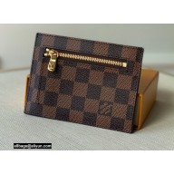 Louis Vuitton ID Card Holder Damier Ebene Canvas