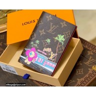 Louis Vuitton Monogram Canvas Passport Cover Print M80858 2021