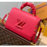 Louis Vuitton Twist MM Bag Scrunchie Handle Pondichery Pink 2021