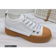 JW Anderson Leather and Canvas Low-Top Sneakers 01 2021