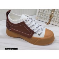 JW Anderson Leather and Canvas Low-Top Sneakers 04 2021
