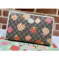 Gucci Les Pommes Pouch Clutch Bag 664114 Apple Print 2021
