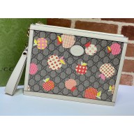 Gucci Les Pommes Zip Pouch Bag 664113 Apple Print 2021