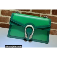 Gucci Dionysus Small Shoulder Bag 400249 Leather Green/Emerald 2021