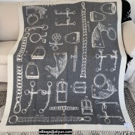 Hermes Cashmere Blanket 135x170cm H21 2021
