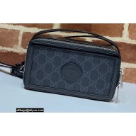 Gucci Mini bag with Interlocking G 671674 Black 2021
