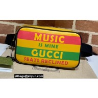 Gucci 100 Belt Bag 602695 Yellow Leather 2021