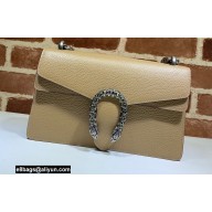 Gucci Dionysus Small Shoulder Bag 400249 Leather Nude