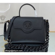 Versace La Medusa Medium Handbag All Black 2021