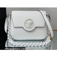 Versace La Medusa Shoulder Bag White 2021