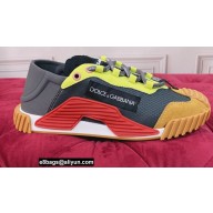 Dolce & Gabbana NS1 Slip On Sneakers In Mixed Materials 04 2022