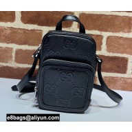 Gucci GG Embossed Mini Bag 658553 Black 2021