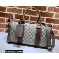 Gucci GG small duffel bag with Web 645017 2021