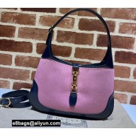 Gucci Jackie 1961 small shoulder bag 636706 corduroy Pink 2021