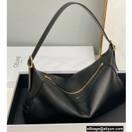 Celine Medium Romy Bag Black in Supple Calfskin