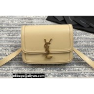 Saint Laurent Solferino Small Satchel Bag In Box Leather 634306 Beige