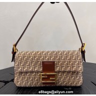 Fendi Medium Baguette 1997 Bag Beige Split Leather 2021