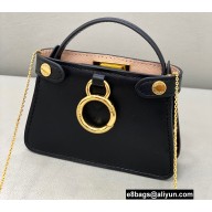 Fendi Nano Peekaboo Bag Charm Nappa Leather Black 2021