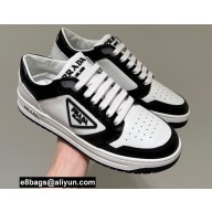 Prada District Leather Sneakers White/Black 2022