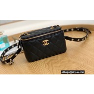 Chanel Vanity with Chain Bag AP2550 Black 2022