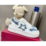 Valention women/men star sneakers in leather/canvas 06-2024 