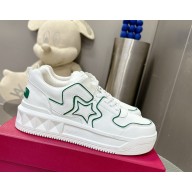 Valention women/men star sneakers in leather 03-2024 